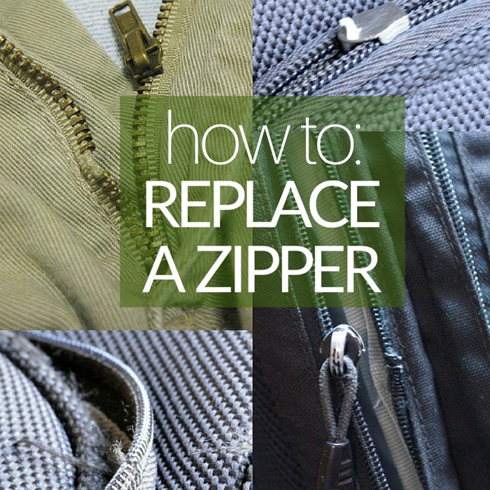 How to replace a zipper  The Sewing Loft