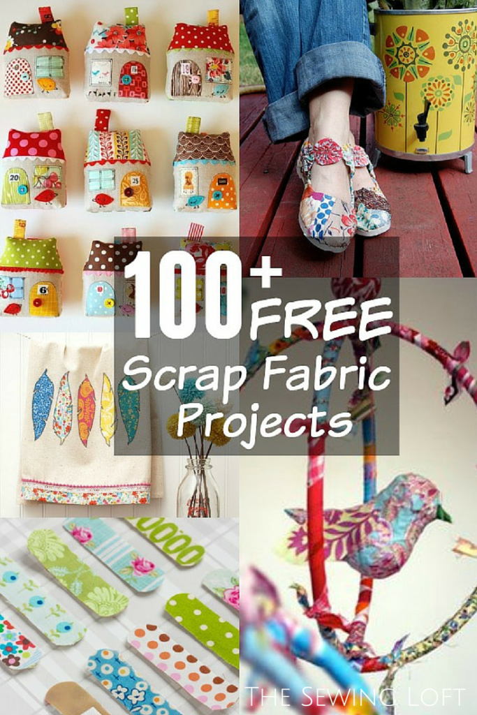 100+ Scrap Fabric Projects Rounded Up in one place. The Sewing Loft 