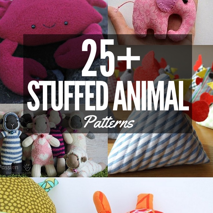 Stuffed Animal Patterns - The Sewing Loft