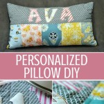 Personalized Pillows DIY Feature