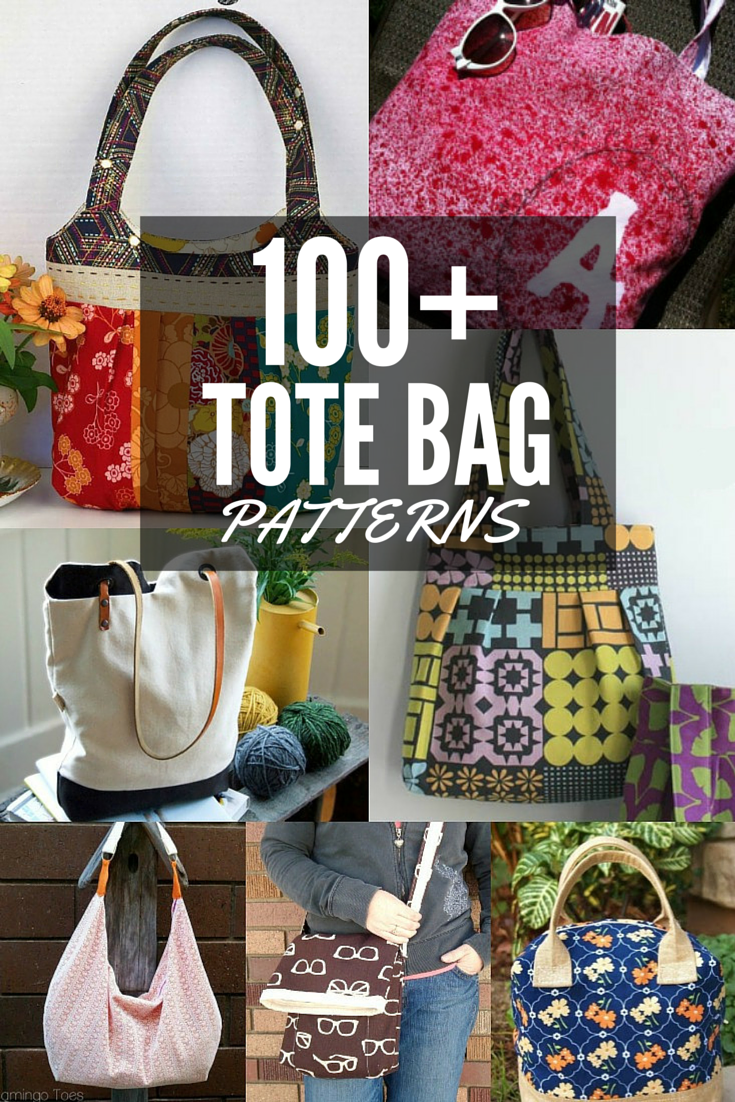 21 Free Tote Bag Patterns To Sew • Craft Passion