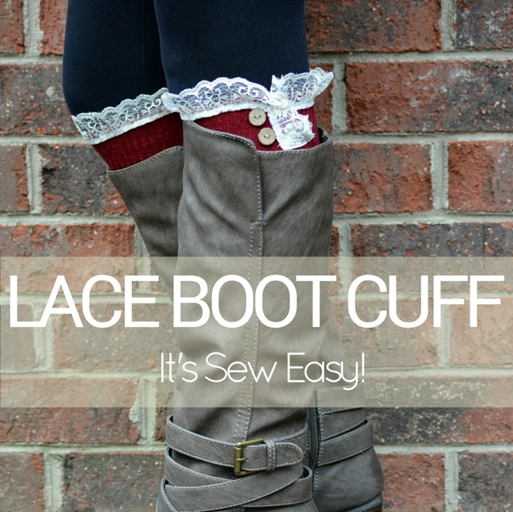 Heather Valentine from The Sewing Loft shows you how to make these lace boot cuffs on It's Sew Easy. She shares easy sewing tips to keep the project simple.