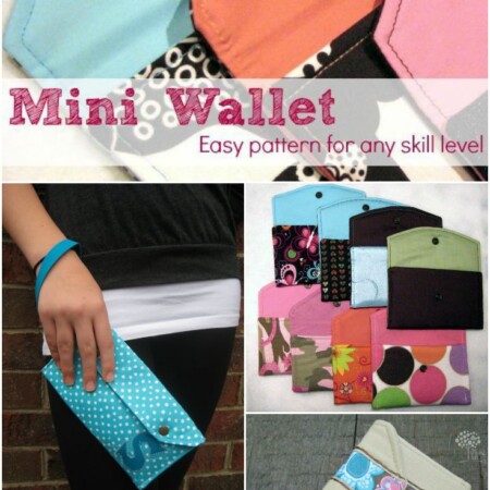 Learn how to transform the basic mini wallet into a bunch of easy to make bags. The Sewing Loft