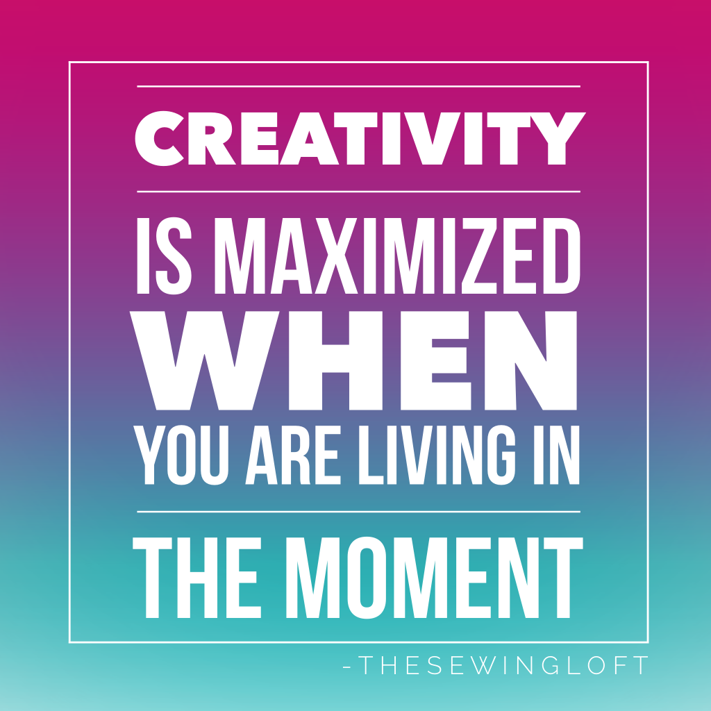 Creative Moments | The Sewing Loft