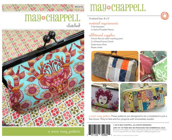 Lee Monroe from May Chappell joins us for National Sewing Month with a really cool tiny patchwork project made from her Mini May pattern. 