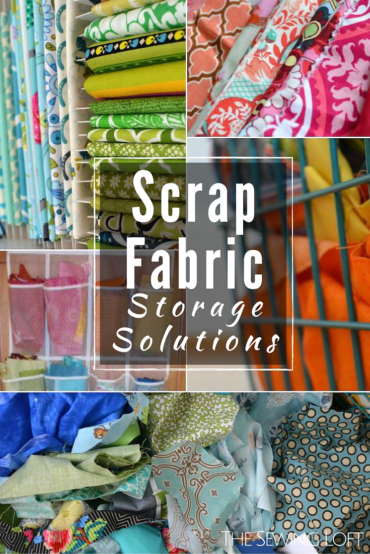 Keep your fabric stash ready for use with these easy tips. 10 useful tips to help organize fabric scraps in your studio space. Pictures included! The Sewing Loft