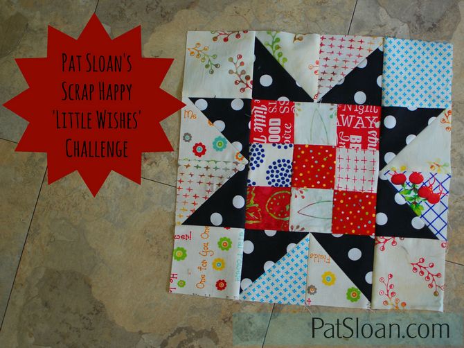 Pat Sloan Scrap Happy Little Wishes challenge button