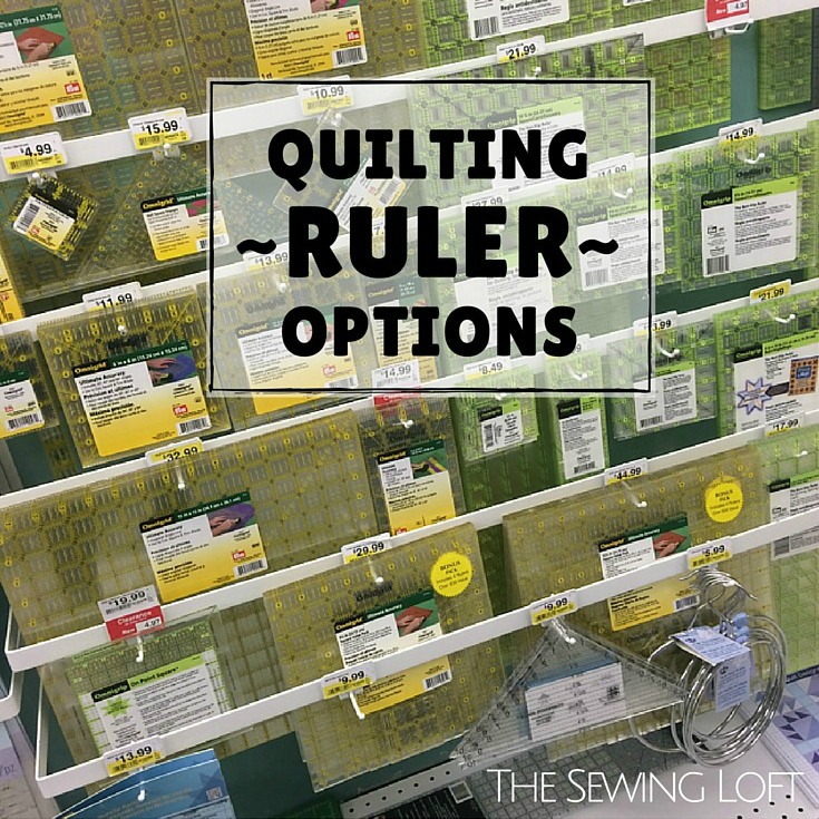 Do you ever get overwhelmed by all the quilting rulers on the market? This article breaks down all the must haves and why. The Sewing Loft