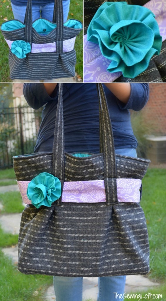 Purse Palooza Venna Tote Pattern Review by The Sewing Loft