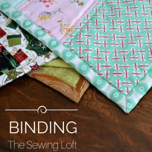 Binding 101. Learn how this trim can clean finish your project, how to make and calculate yardage needed to create binding for your next project. The Sewing Loft