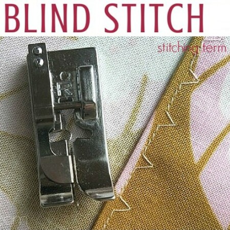 Blind Hem Stitching adds a professional touch to your project. Learn how on The Sewing Loft