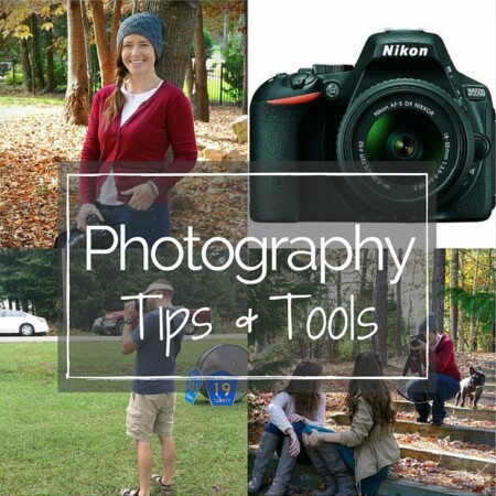 Taking pictures is easy with these simple camera tools and tips. The Sewing Loft