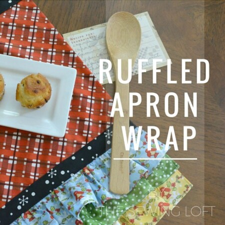 This ruffle apron is easy to make and perfect to give as a gift. Join me, along with my friends at BabyLock to learn how to make this and other gift ideas. The Sewing Loft