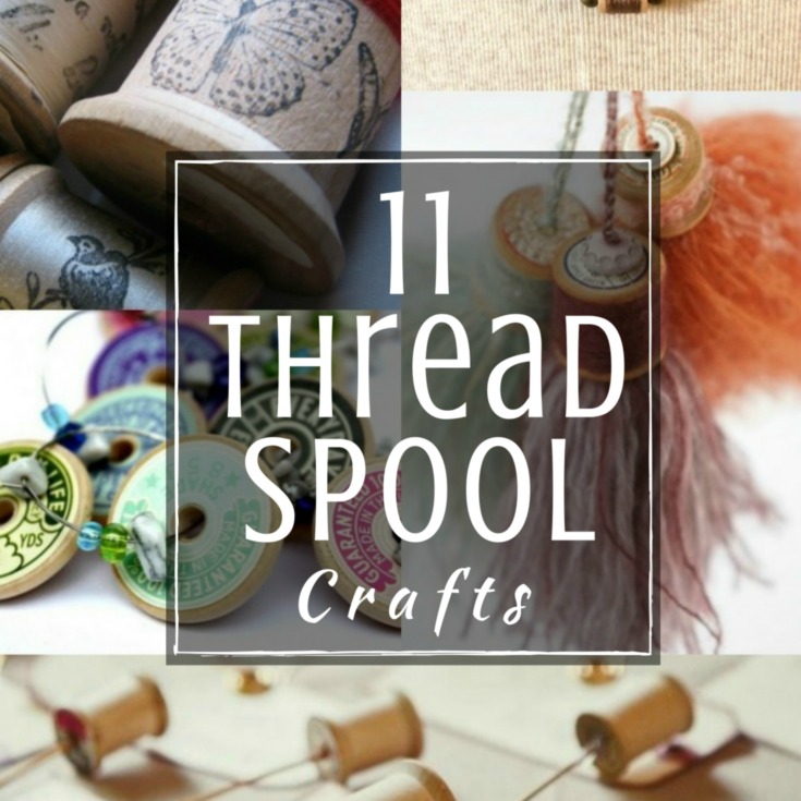 Vintage Thread Spools - The Sewing Loft