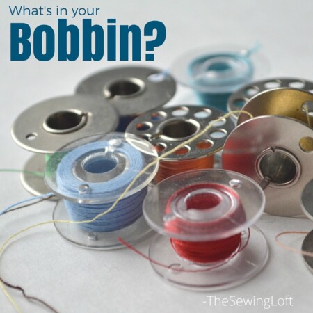 The bobbin is a key component to every sewing machine. It is a round cylinder that houses the lower thread and ties together with the upper strands. The Sewing Loft