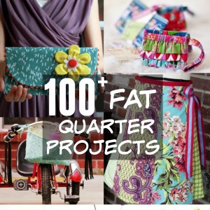 Stop staring at those cute little fabric bundles you picked up at the store and select a few of your favorites from this list of over 100 fat quarter projects with free patterns. The Sewing Loft