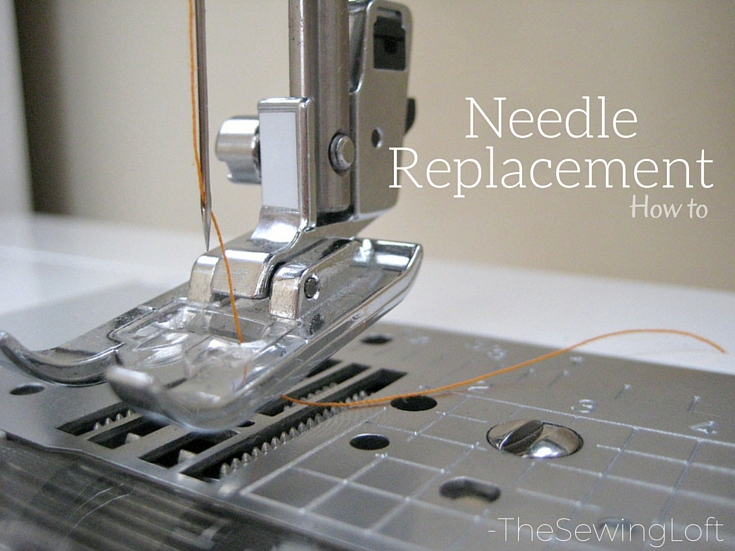 Replacing your needle is part of basic machine maintenance. Not only do needles wear out and become dull over time but sometimes, they break. Simple tips. The Sewing Loft