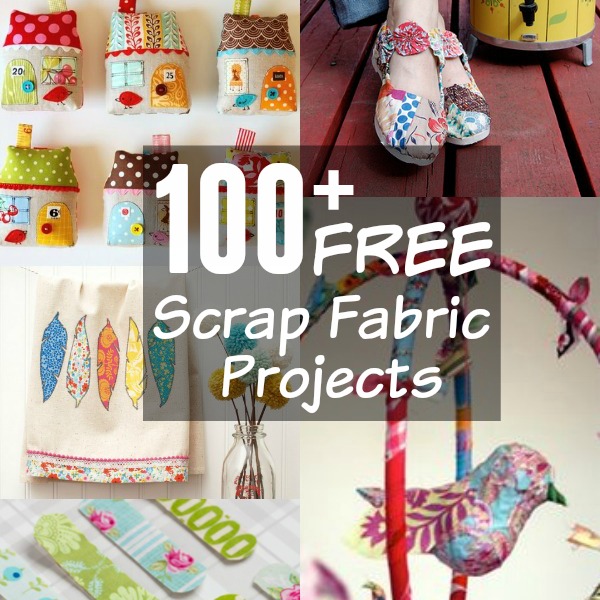 21 No-Sew Fabric Scrap Ideas {Roundup} - The Turquoise Home