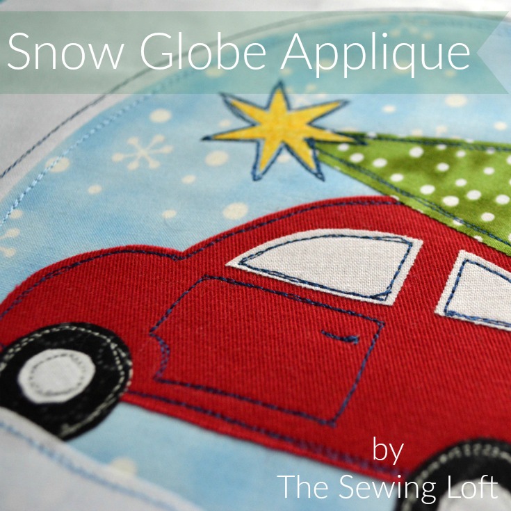 Stitch out a few of these snow globe appliques for a fun holiday tradition. Designs by The Sewing Loft