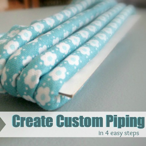 Learn how to enhance your sewing projects with custom Piping. The Sewing Loft