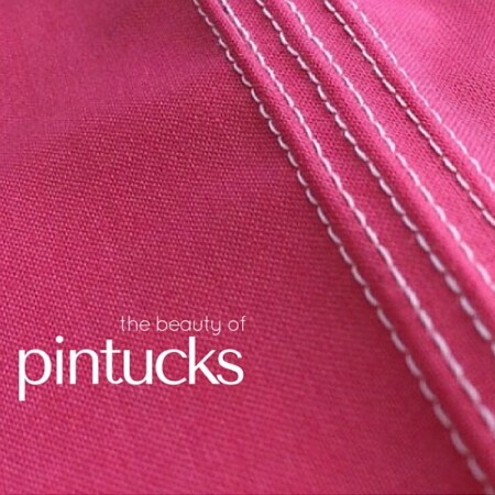 The pintuck is a small pleat created in one pass on your sewing machine. This pleat can add texture, dimension and visual interest to your project. Learn how to keep your tucks straight and evenly spaced with this special sewing accessory. The Sewing Loft