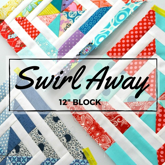I'm excited to be part of the Aurifil Design Team 2016. You can grab my Swirl Away Block pattern here and learn more about our upcoming year together. The Sewing Loft