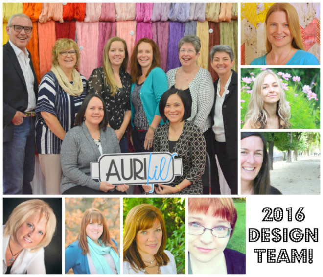 I'm excited to be part of the Aurifil Design Team 2016. Learn more about our upcoming year together. The Sewing Loft