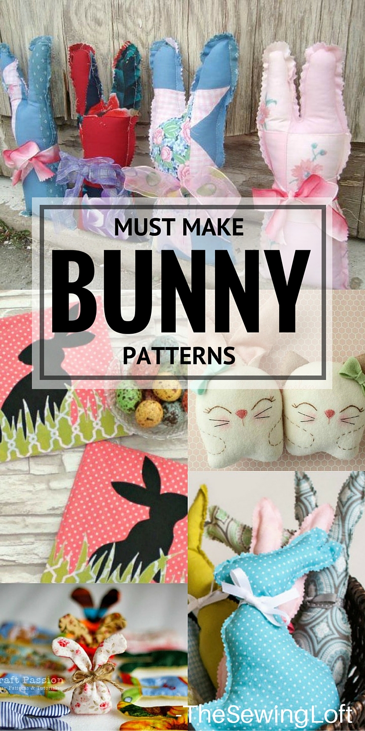 Oh my goodness... these bunny patterns are so cute! I need to stitch up a few for Easter.