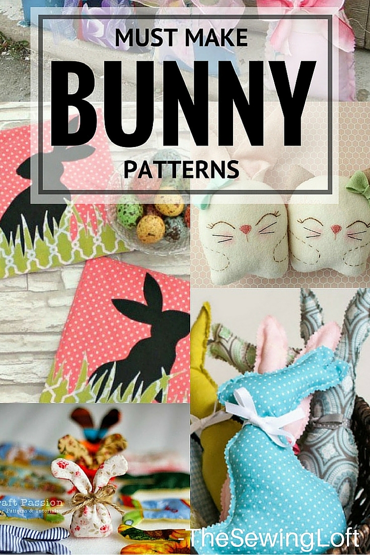 bunny pattern to sew