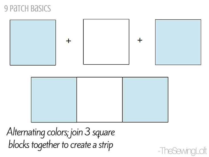 The 9 patch is considered a basic foundation block in quilting that can help your build your skills in so many ways. From keeping your lines straight, to nesting seams, this foundation block is one that you will want to master! Learn tips and tricks to create the perfect block every time on The Sewing Loft. 