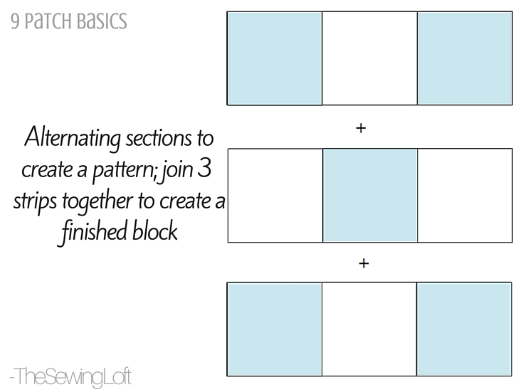 The 9 patch is considered a basic foundation block in quilting that can help your build your skills in so many ways. From keeping your lines straight, to nesting seams, this foundation block is one that you will want to master! Learn tips and tricks to create the perfect block every time on The Sewing Loft. 