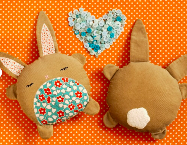 10 DIY Bunny Patterns to sew for Easter