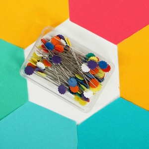 flat Flower Pins 50 Count