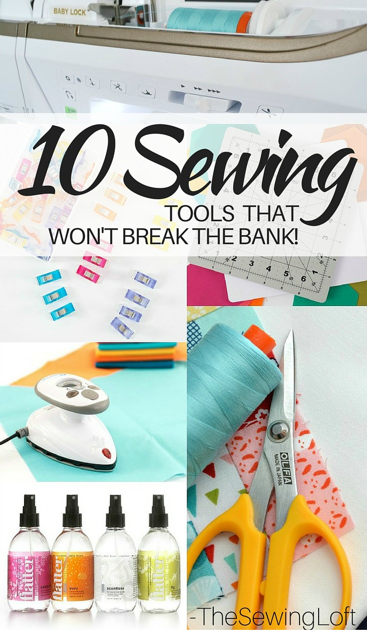 Some tools just work harder and help you speed through each project. Check out some of these must have sewing tools. The Sewing Loft