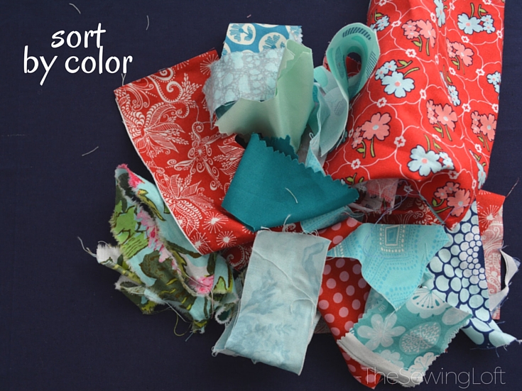 Create new fabric from smaller pieces of scrap fabric with this easy scrap management technique. The Sewing Loft