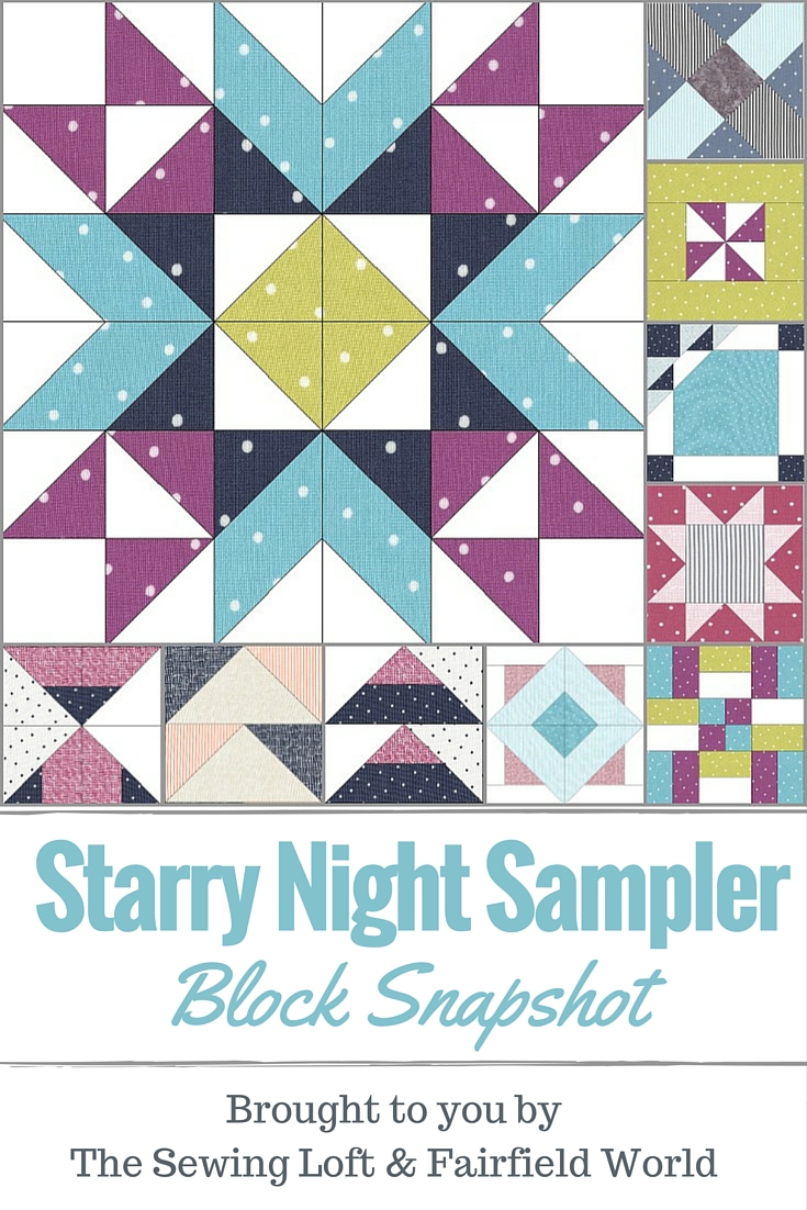 Come join the fun and Increase your skill set with a block of the Month sewing series on The Sewing Loft. 