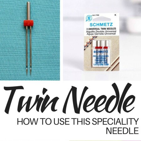 A Twin needle is created from two sewing machine needles attached to one shaft with a plastic bridge connector. check out how to use this speciality needle in your sewing projects. The Sewing Loft