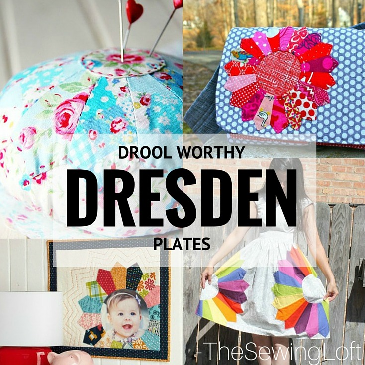 Dresden Plates are perfect for scraps and so easy to make. Check out these drool worthy dresden projects.