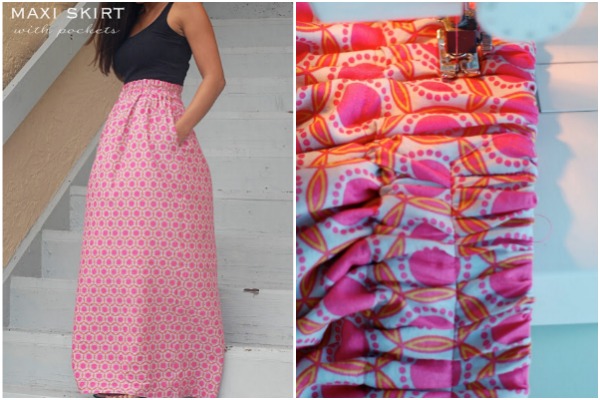 Update your closet with a few of these easy to make maxi skirt patterns. The Sewing Loft