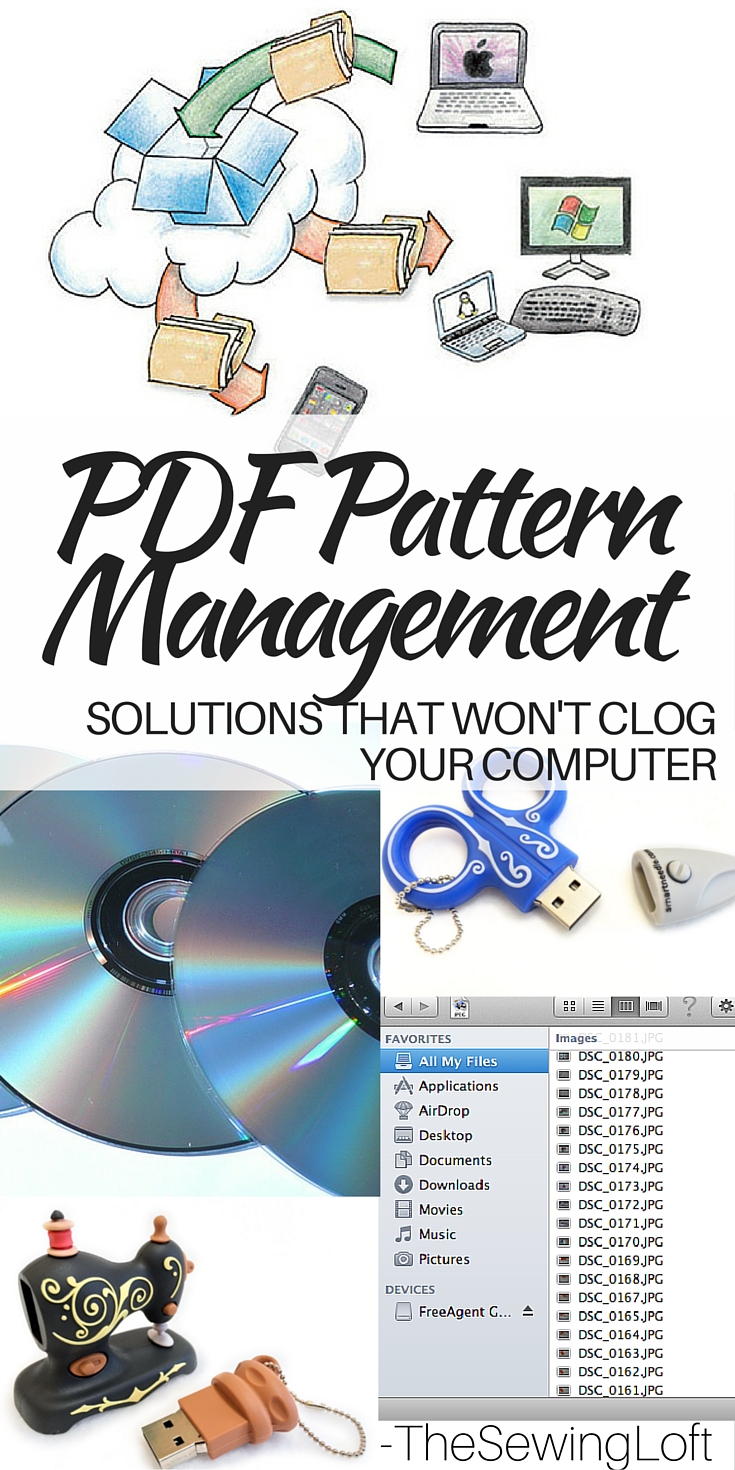 Instead of clogging up your computer with all those free pdf patterns, try one of these simple pdf storage solution ideas to keep everything neat and organized.