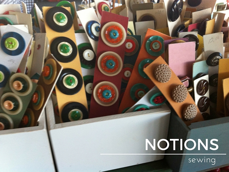 Use trims and notions to add character to your sewing projects. The Sewing Loft