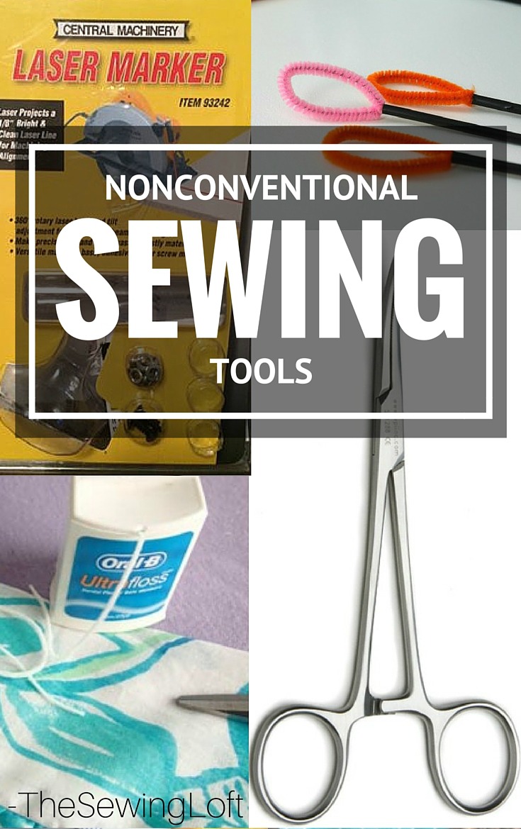 Holy COW, I never would have thought to use these nonconventional tools when sewing but WOW, I think they can really be helpful. 