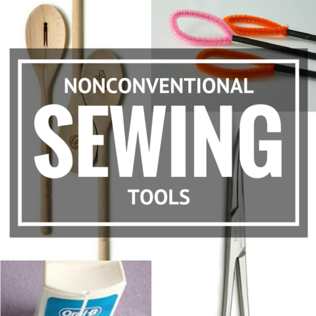 Holy Cow, I never would have thought to use these everyday items could double as nonconventional sewing tools but WOW, I think they can really be helpful.