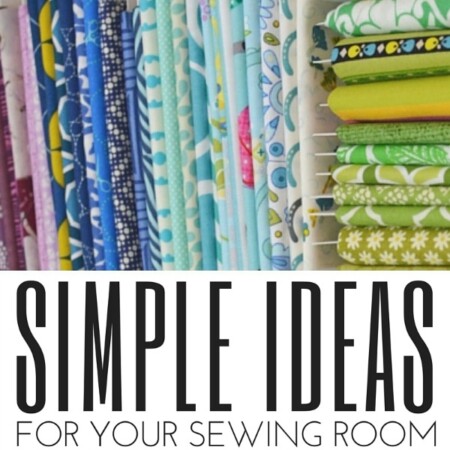 Stay productive in your creative space with these simple sewing room ideas. The Sewing Loft