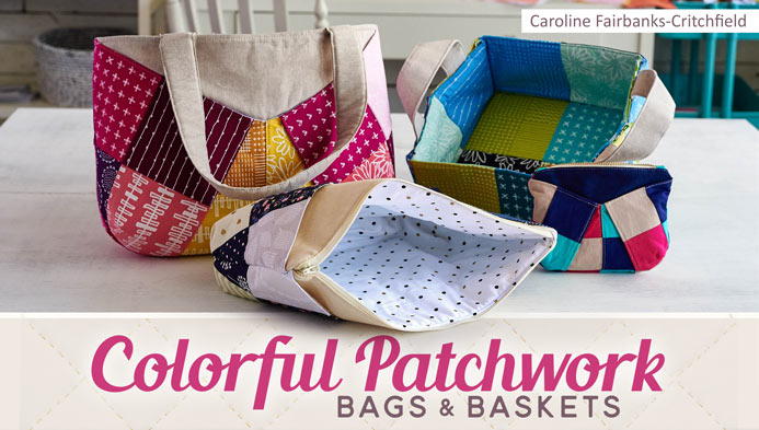 Colorful Patchwork Bags Craftsy Class
