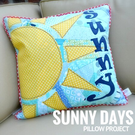 This easy to make DIY pillow pattern is perfect for using up fabric scraps.