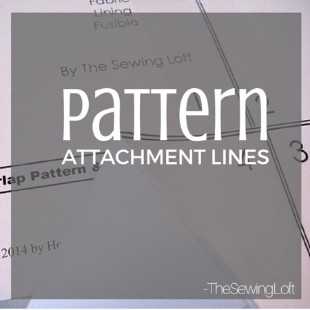 Pattern attachment lines are commonly found in printed pdf patterns. Learn how to identify and match them properly for the best pattern performance.