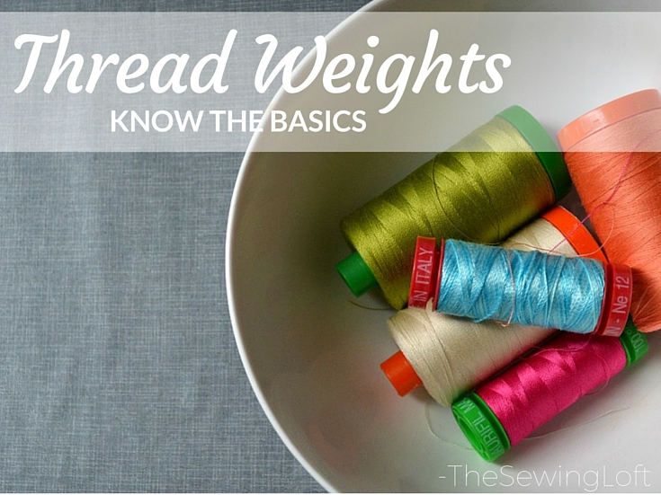 I did not realize there were so many different thread weights. Glad to learn the basics here, 