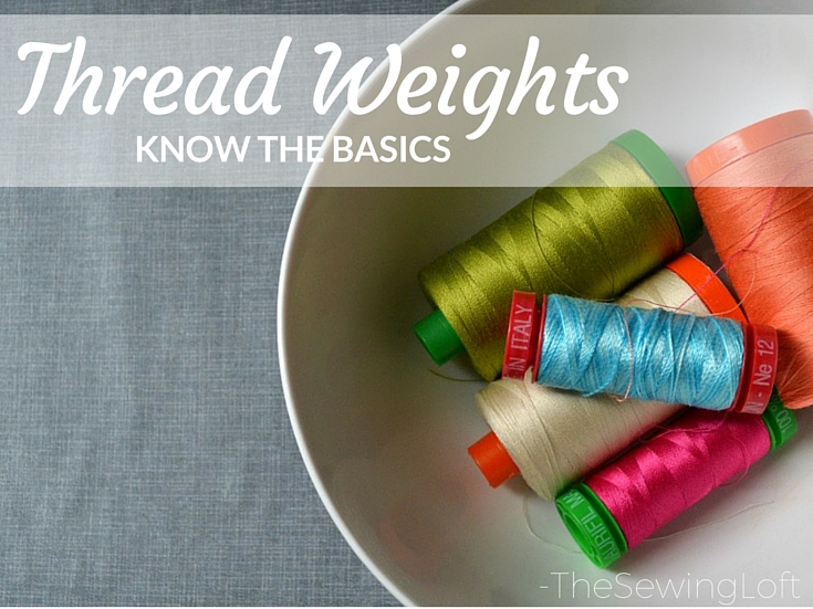 How to Pair Thread Weight with Needle Size - WeAllSew