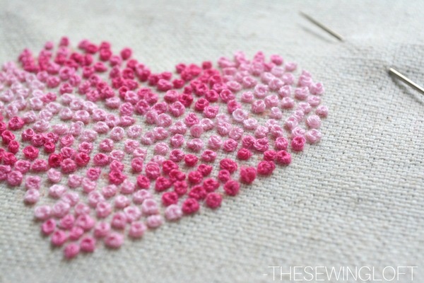 French knots are really much easier to make than you think. Thank goodness for these easy tips. 